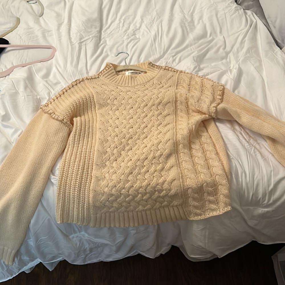 Tan sweater